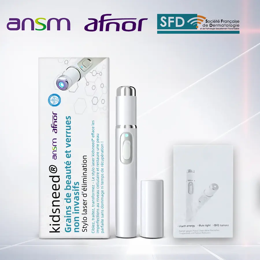 Grains de beauté et verrues non invasifs Stylo laser d'élimination