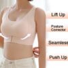 Seamless Front Buckle Support Bra