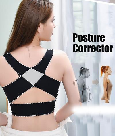 Seamless Front Buckle Support Bra - Image 12