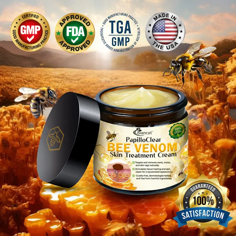 PapilloClear Bee Venom Skin Treatment Cream - Image 2
