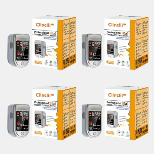 Professional 3in1 Glucose & Vital Signs Monitor - Image 10