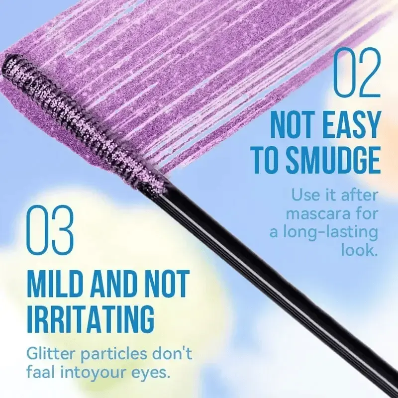 Colorful Glitter Mascara - Image 5