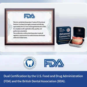 Alternative view of -Advanced Custom-Fit Functional Dentures