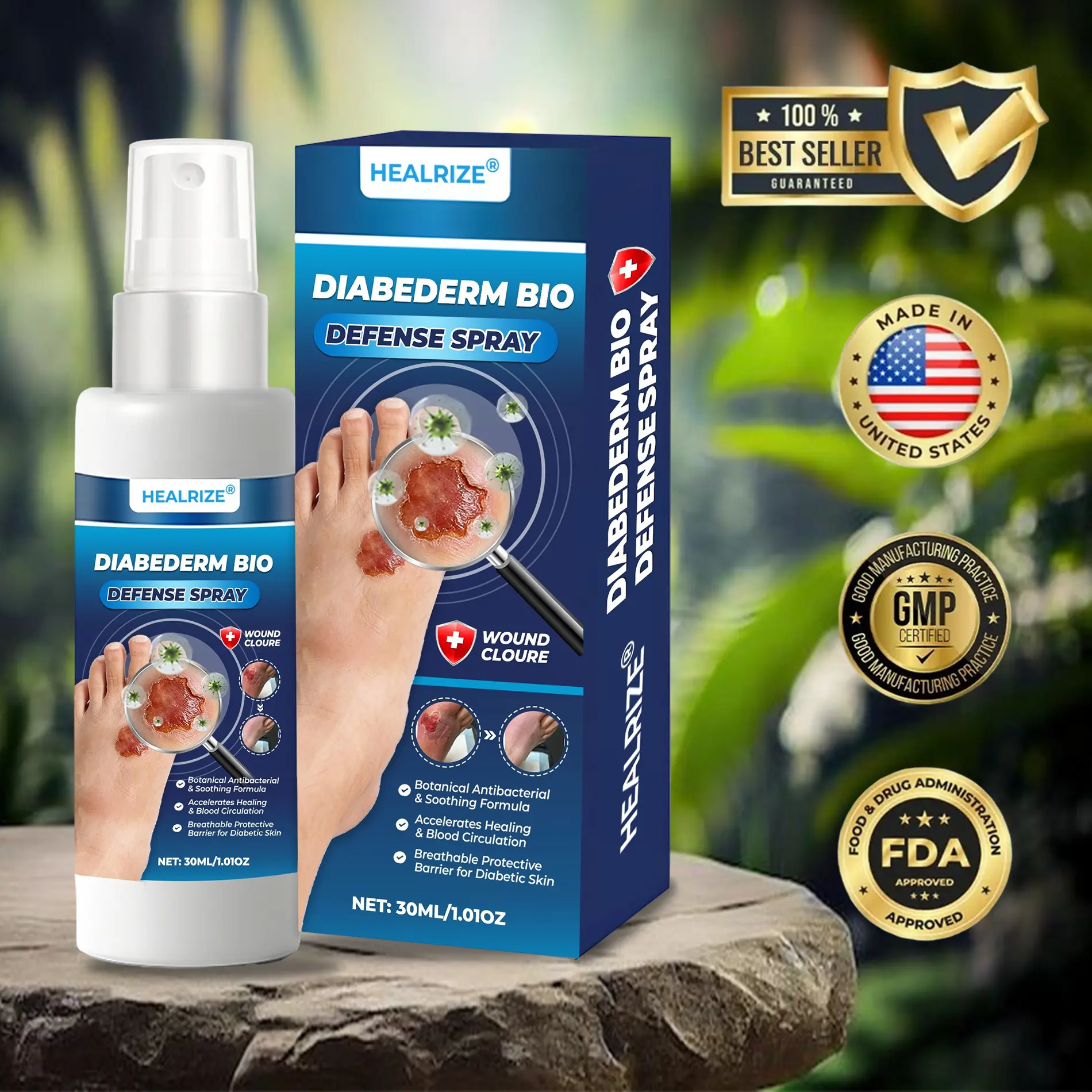 DIABEDERM BIO-DEFENSE SPRAY