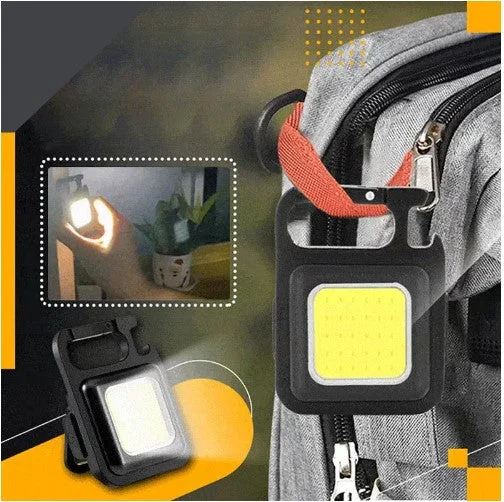 Multifunctional Re-Chargeable Keychain Emergency Light - Image 5