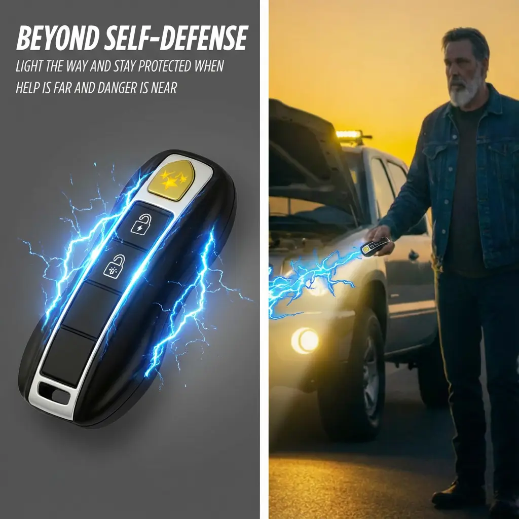 Voltax ShockForce 75M Stun Car Keychain - Image 6