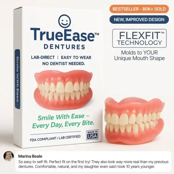 Custom-Fit Functional Dentures — Perfectly Fitted in Minutes at Home