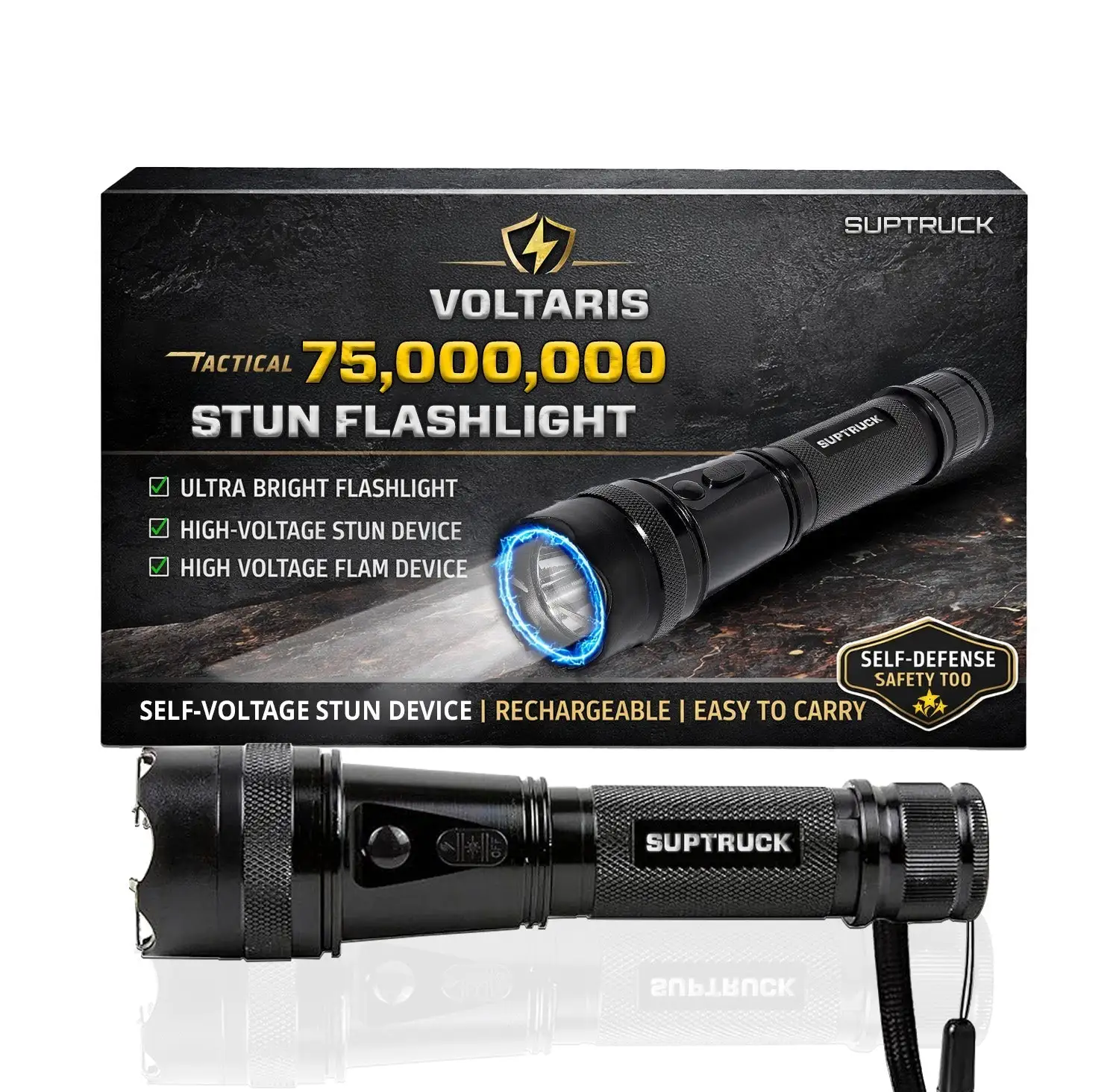 Voltaris 75M Stun Flashlight