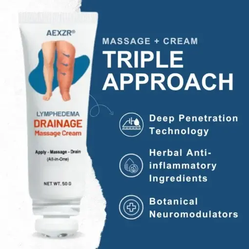 Advanced Lymphatic Drainage Massage Cream - Image 2