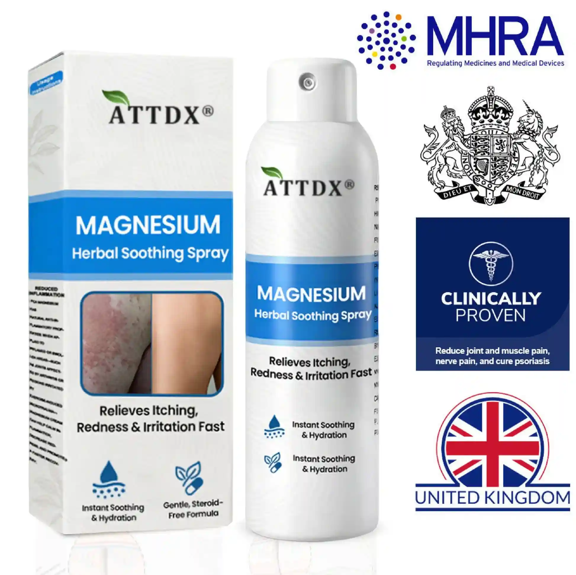 Magnesium Herbal Soothing Spray - Image 2