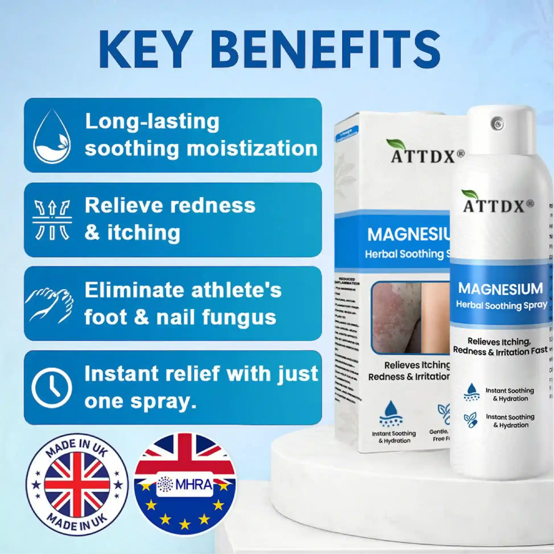 Magnesium Herbal Soothing Spray - Image 7
