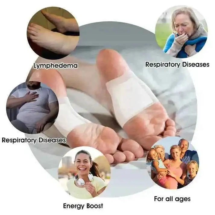 Detox Foot Pads for Drainage & Slimming Support,Visible Results in 7 Days ✅ For Weight, Skin, Diabetes & Joint Health 🗽 - Image 5