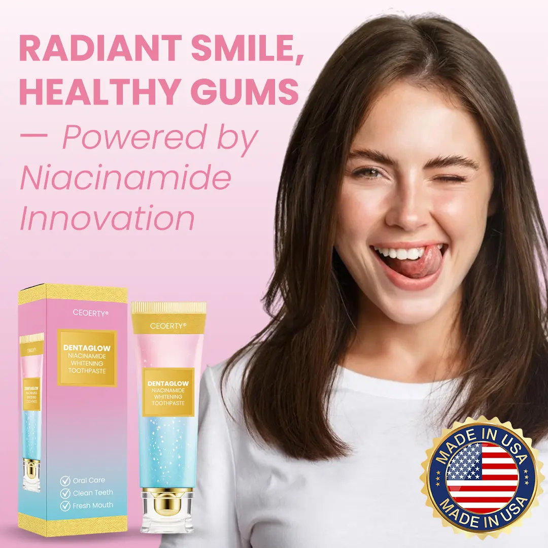 DentaGlow Niacinamide Whitening Toothpaste