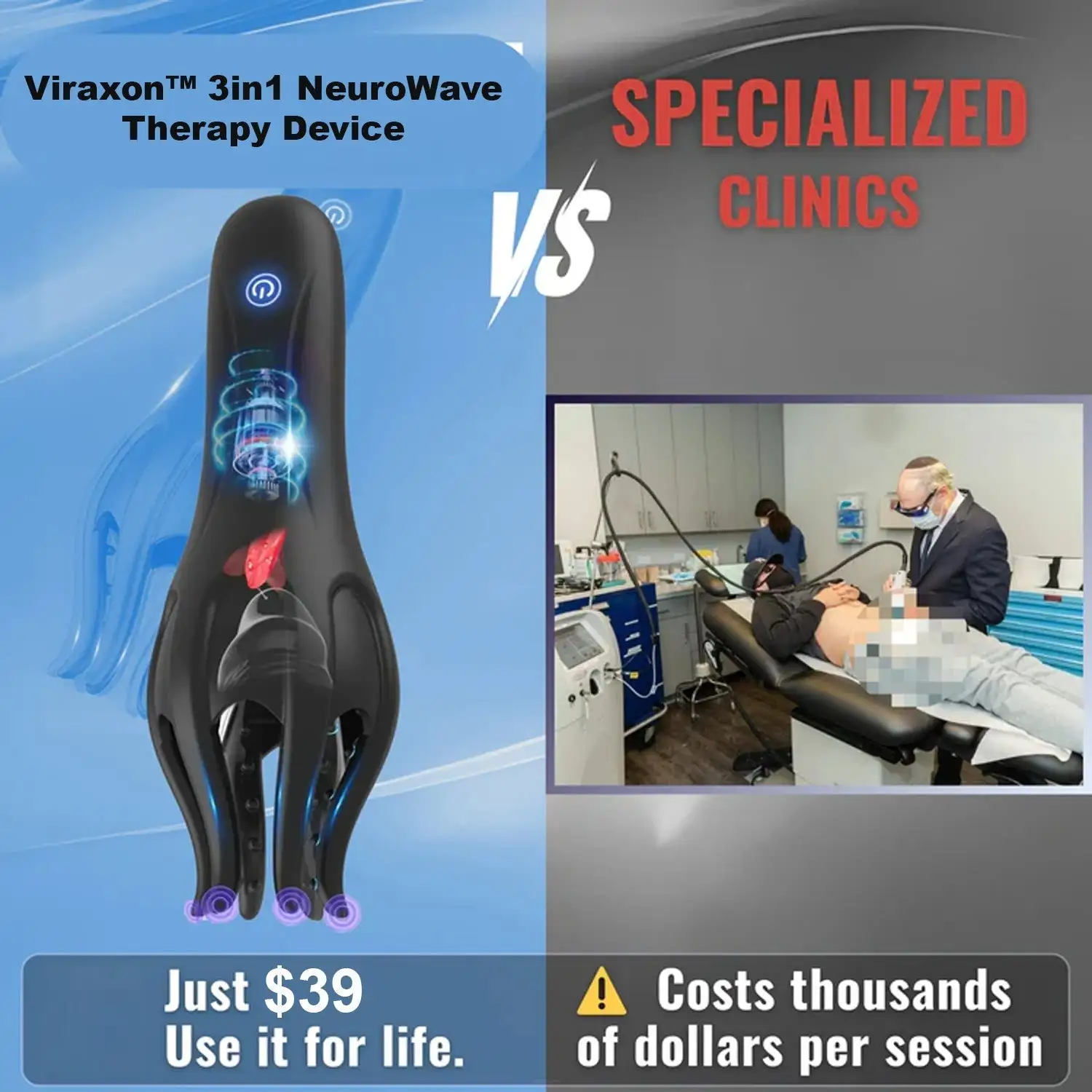 ❄️ Early Christmas Sale 70% OFF 💪 3in1 NeuroWave Therapy Device - Image 6