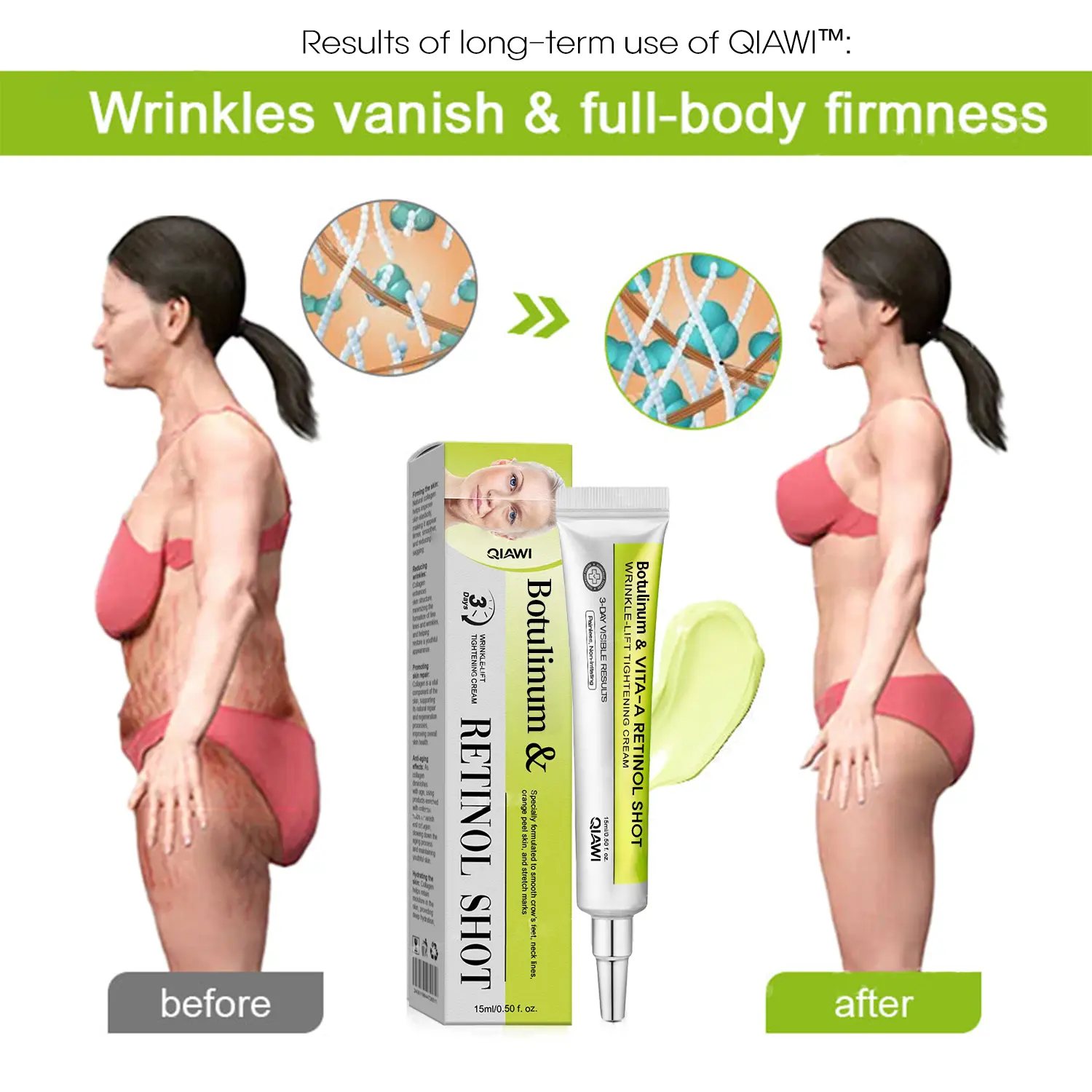 Final 3 Hours: 70%OFF🔥 Botulinum & Vita-A Retinol Shot Wrinkle-Lift Tightening cream✨ - Image 8