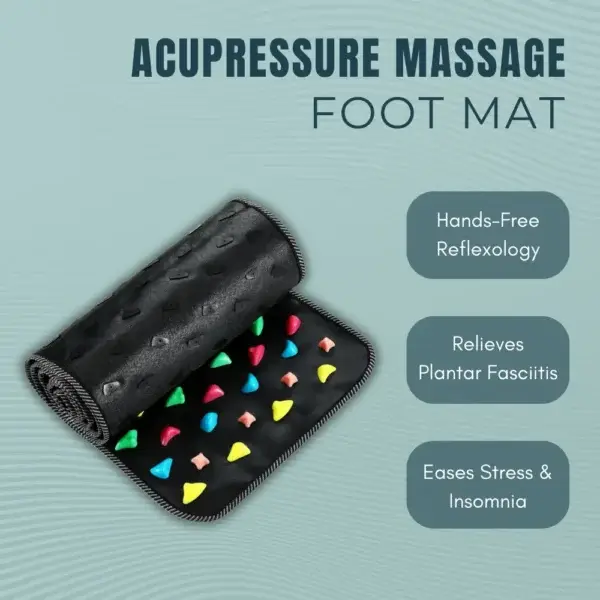 Revitalizing Acupressure Foot Mat