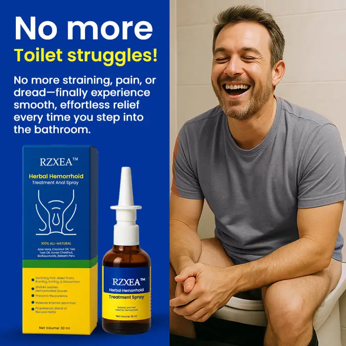 🔥 Natural Hemorrhoid Relief - 50% OFF for 24 Hours! | Herbal Hemorrhoid Treatment Anal Spray - Image 4