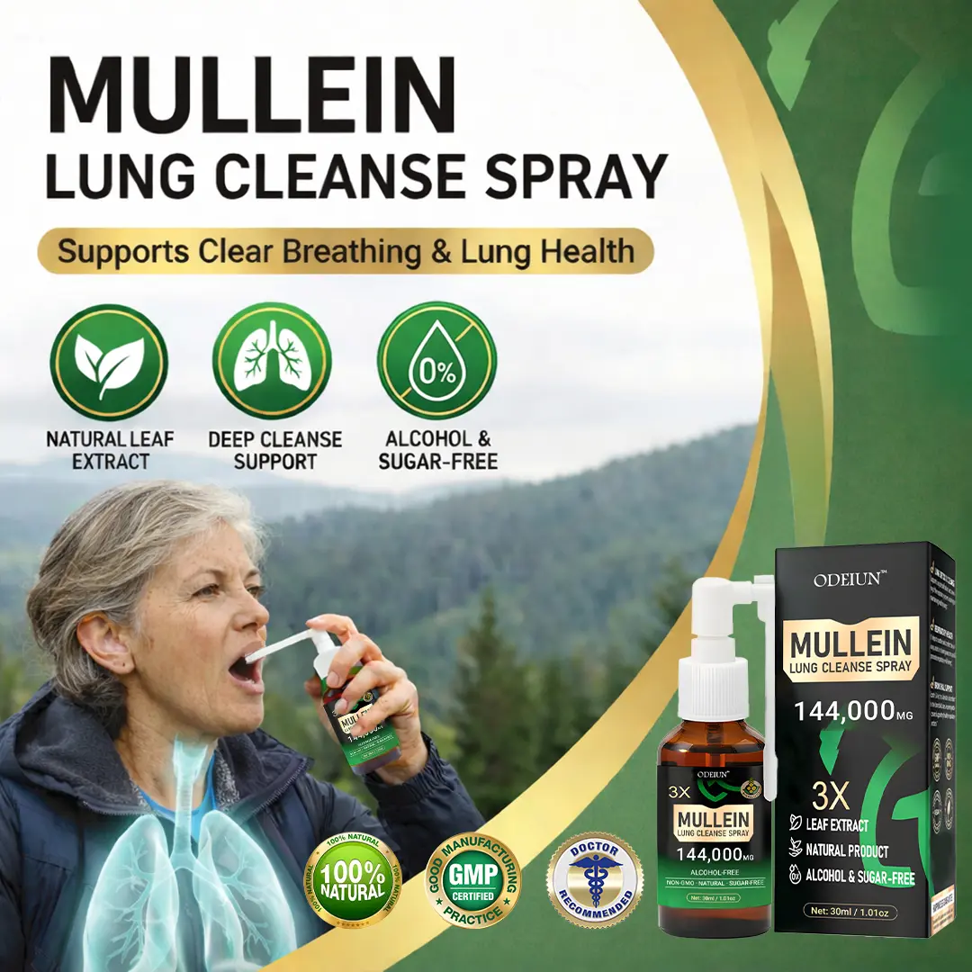 🌿 3X Mullein Lung Spray