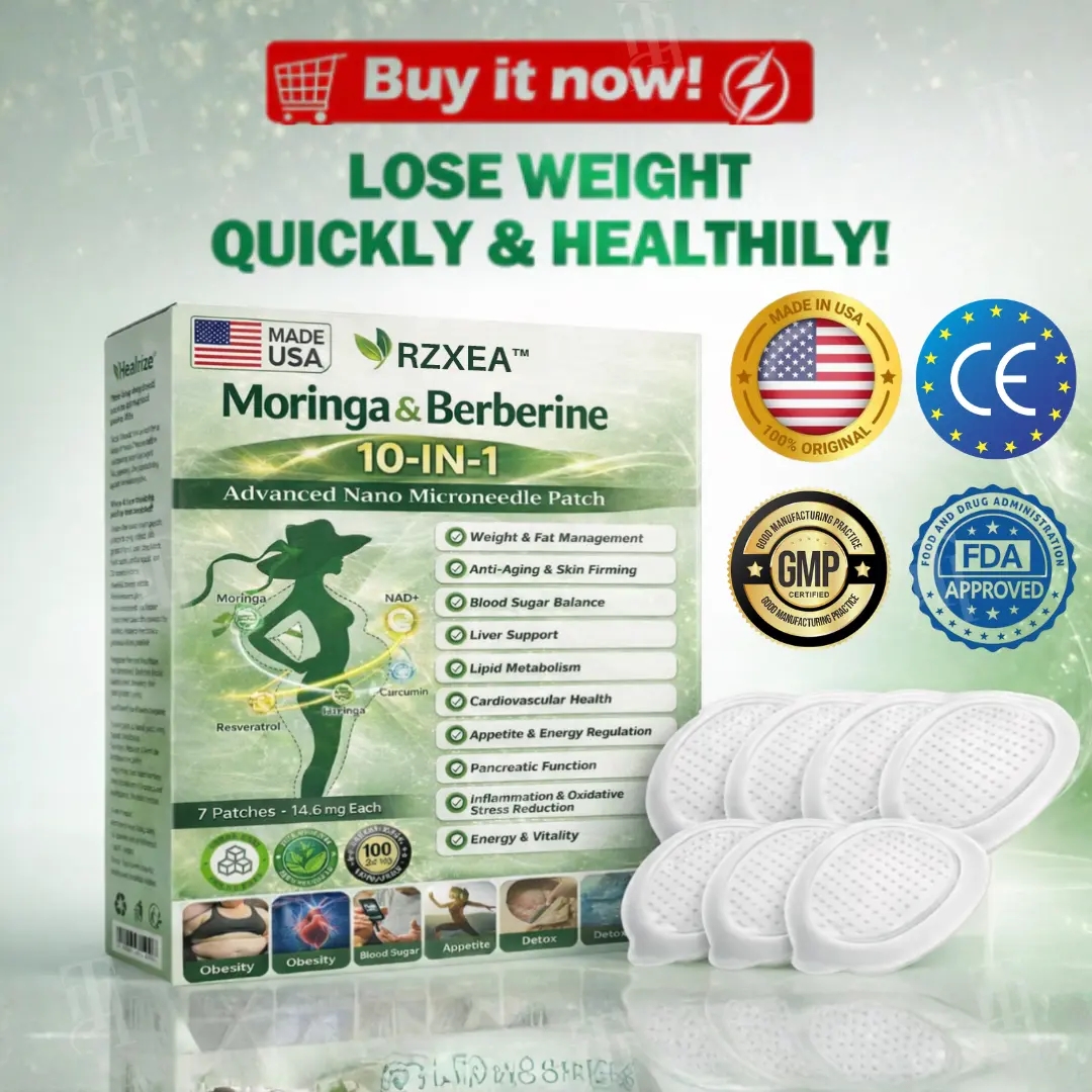 Official Store |🩹 Moringa & Berberine NAD+ 10-in-1 Nano Microneedle Patch
