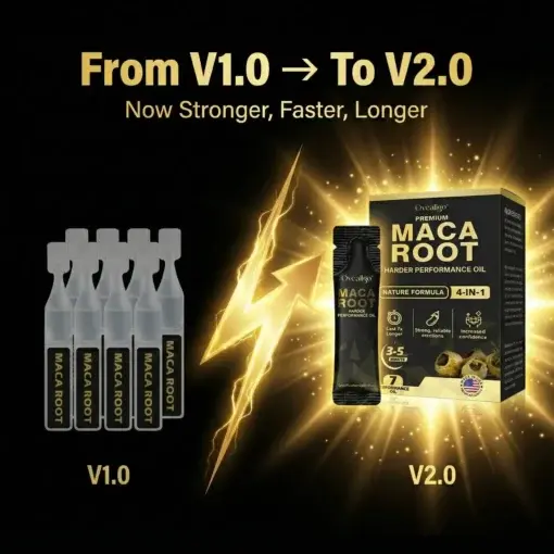 Maca Root HARDER Performance Oil Upgraded Version - Image 2