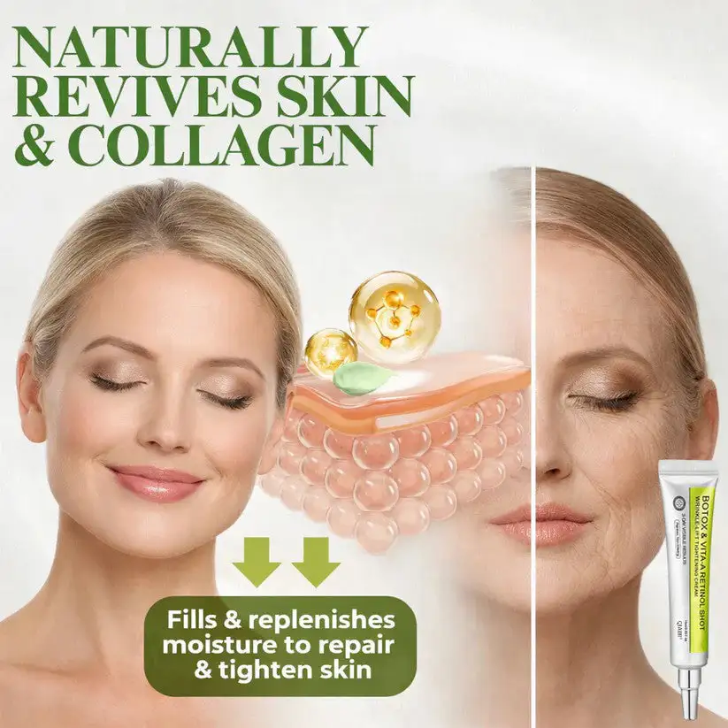 👏🌿Proudly Made in the Advanced Peptide Botox-Style + Vita-A Retinol Lifting Renewal Cream - Image 10