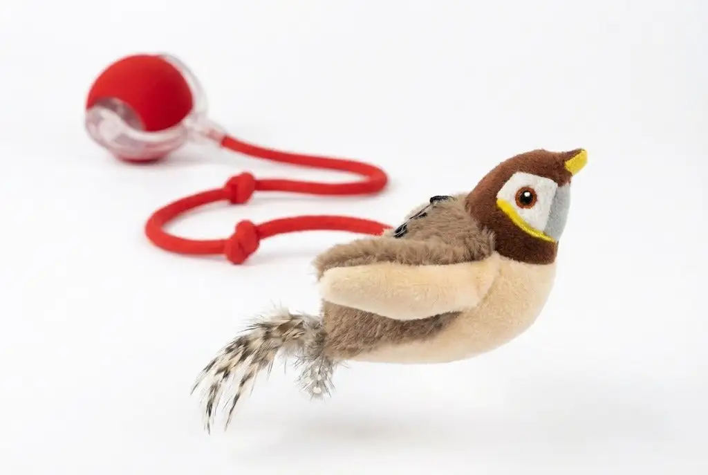 Interactive Chirping Bird Cat Toy - Image 10
