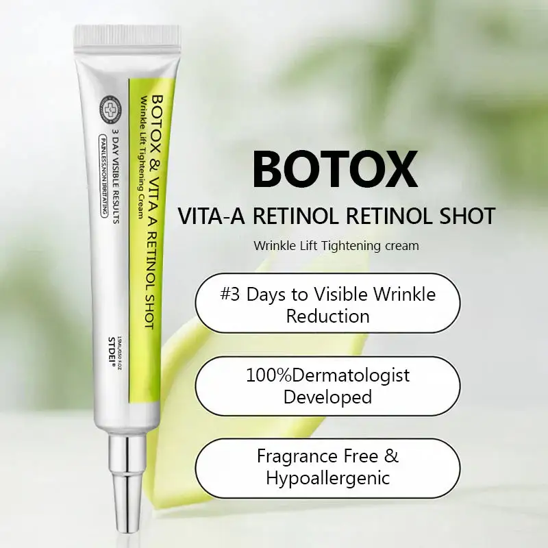 BOTOX & VITA A RETINOL SHOT Wrinkle Lift Tightening Cream - Image 14