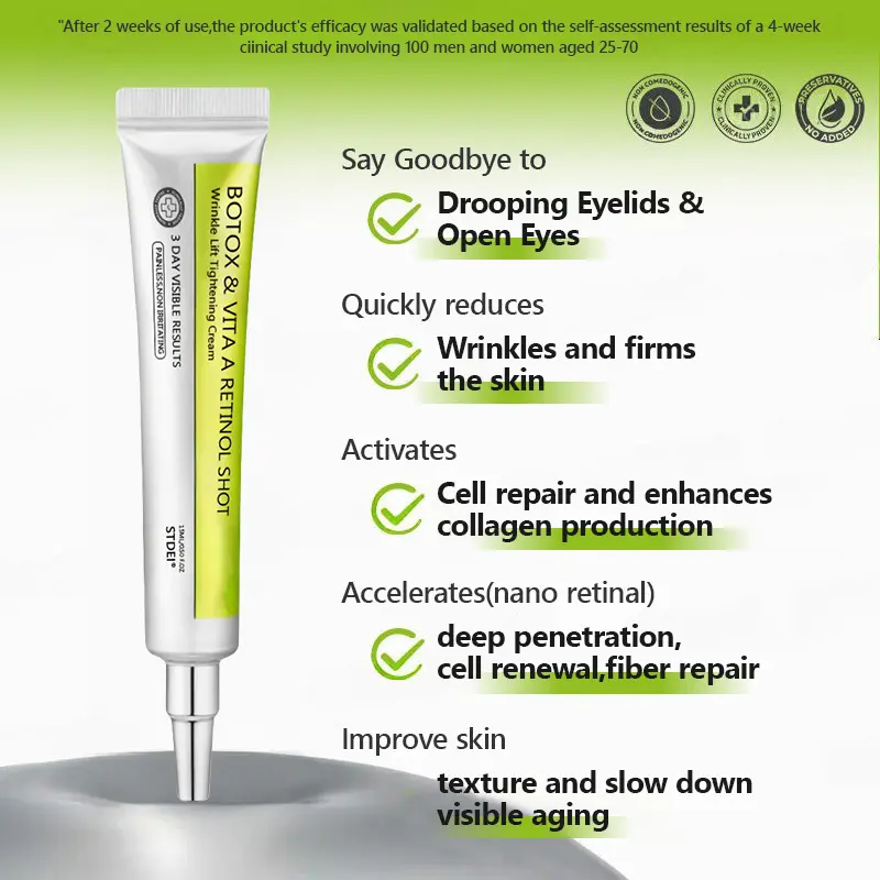 BOTOX & VITA A RETINOL SHOT Wrinkle Lift Tightening Cream - Image 44