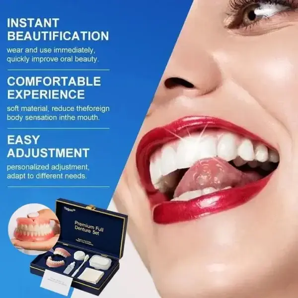 Medical Full Denture with Strong Suctiond - Image 4
