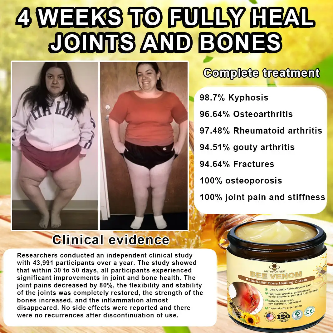 Bee-Venom Pain Relief Bone Healing Cream - Image 5