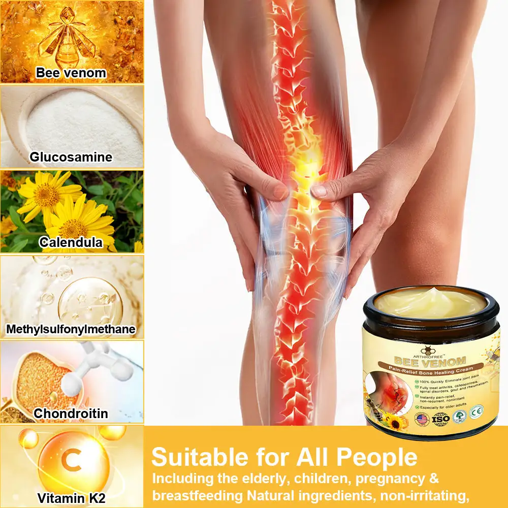 Bee-Venom Pain Relief Bone Healing Cream - Image 7