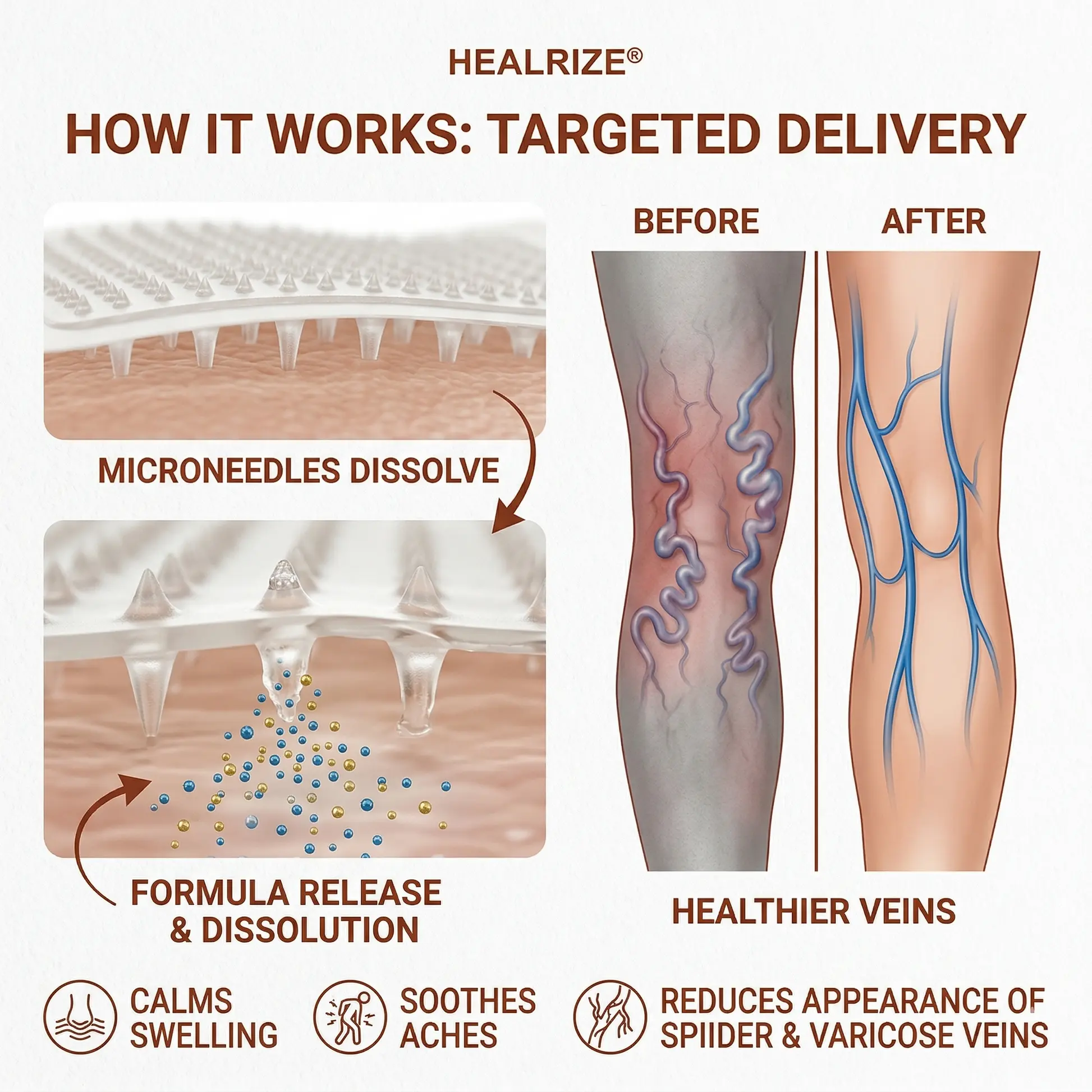 DermaVein Microneedle Patch-𝘝𝘪𝘴𝘪𝘣𝘭𝘦 𝘝𝘦𝘪𝘯 𝘙𝘦𝘥𝘶𝘤𝘵𝘪𝘰𝘯 𝘚𝘺𝘴𝘵𝘦𝘮 - Image 8