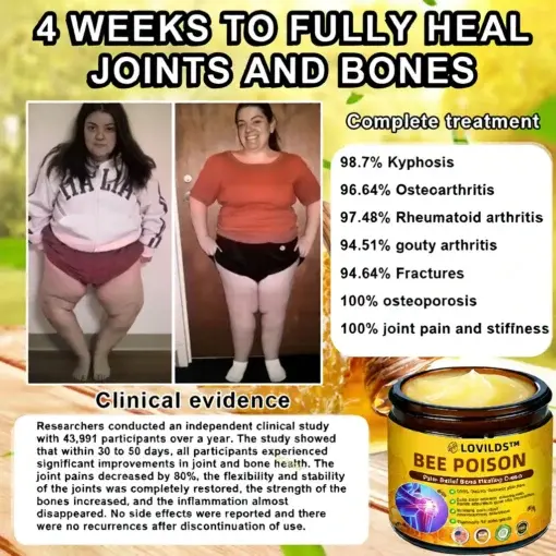 Bee Poison Pain-Relief Bone Healing Cream - Image 10