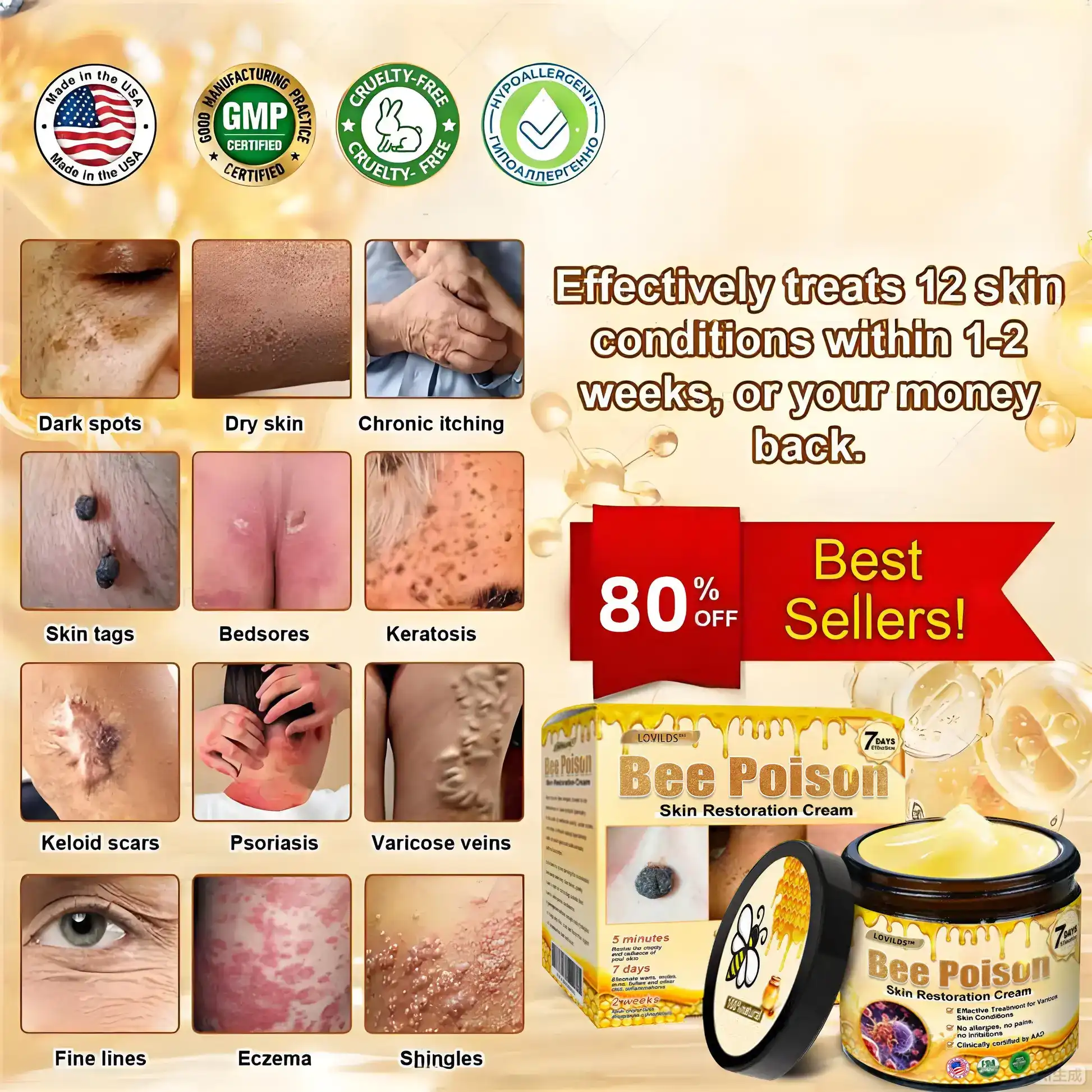 🐝Bee Poison Skin Restoration Cream 🐝 - Image 3