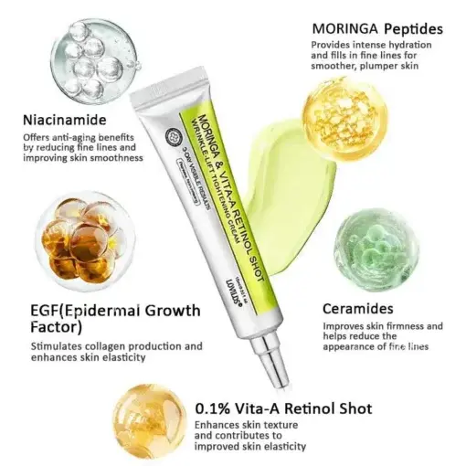 moringa Vita-A Retinol Shot Wrinkle-Lift Tightening cream – Last Day Promotion 50 OFF - Image 14