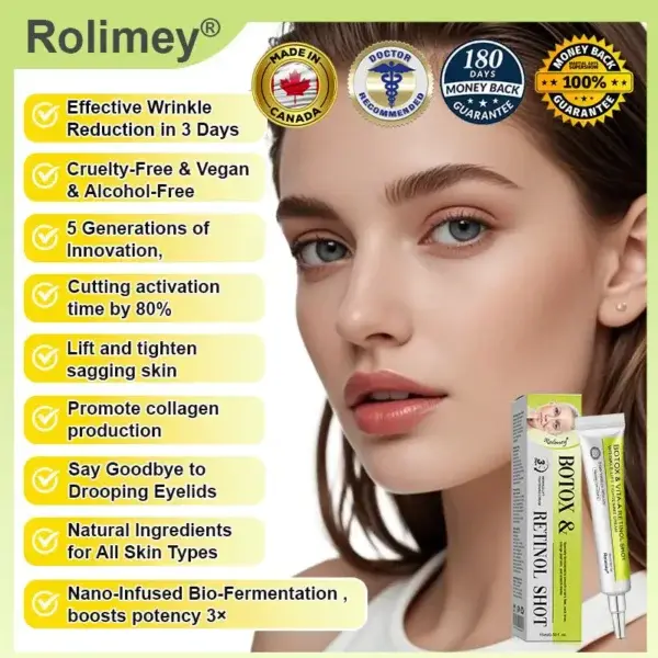 Last Day! 70% OFF 💫 Botox & Vita-A Retinol Wrinkle-Lift Cream – Made & Shipped from CA 🔥 - Image 3