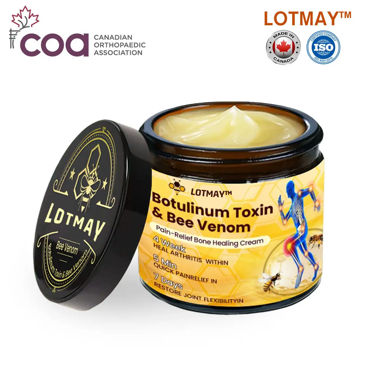Botulinum Toxin & Bee Venom Pain-Relief Bone Healing Cream