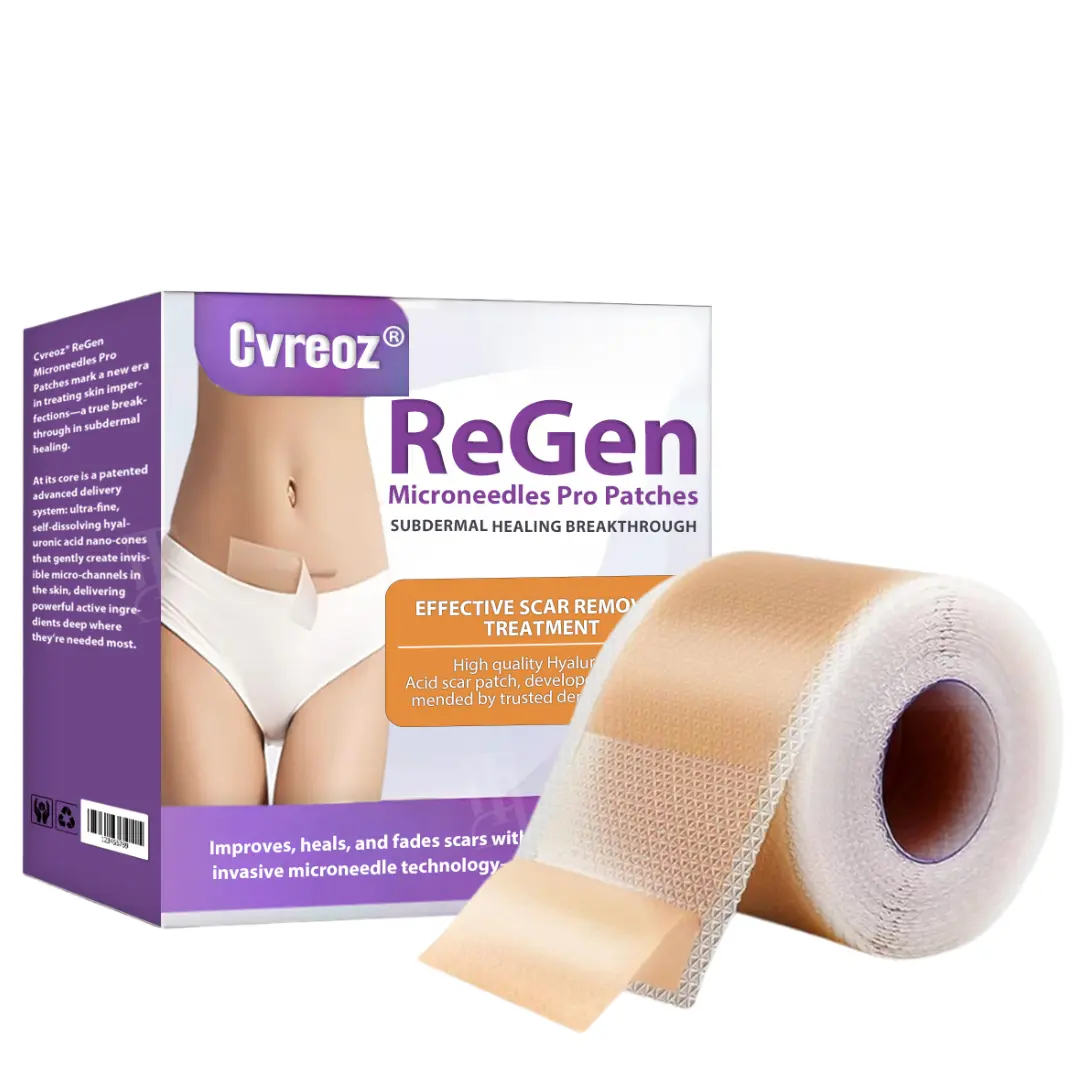 ReGen Microneedles Pro Patches with Hyaluronic Acid Nano-Heal Treatment