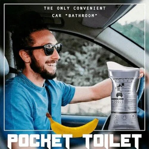 Portable Travel Pee Bags 700ML