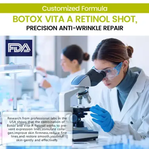 Botox Retinol Shot Smoother-Looking Skin for Deep Lines, Sagging Jowls Puffy Eyes - Image 9