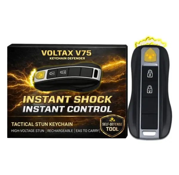 🔦 Voltax ShockForce 75M Stun Car Keychain
