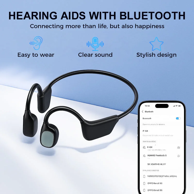Bqyoom X1 Bone Conduction Hearing Aid: Rediscover the Joy of Clear Sound - Image 2