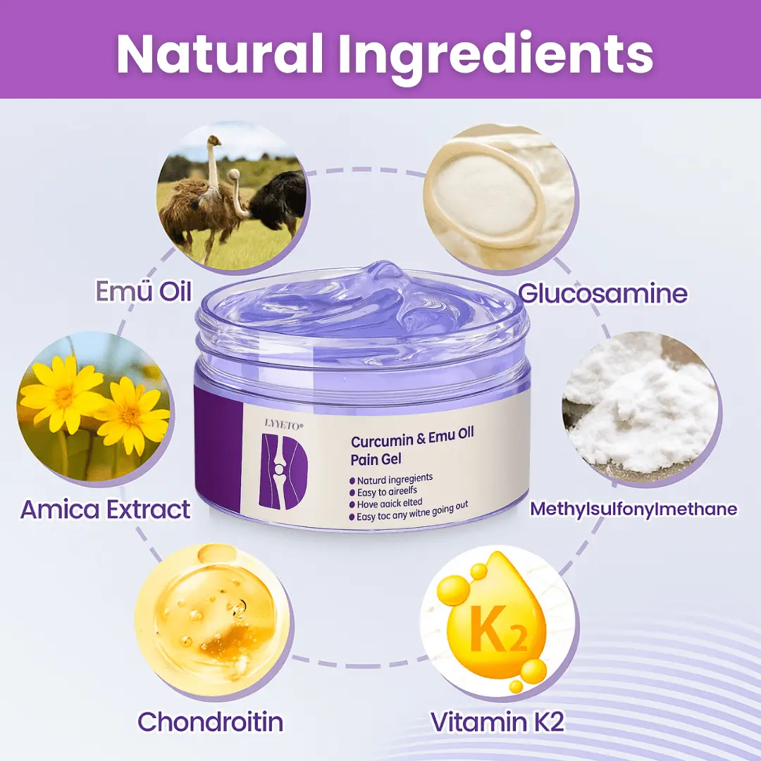 Curcumin & Emu Oil Pain Gel