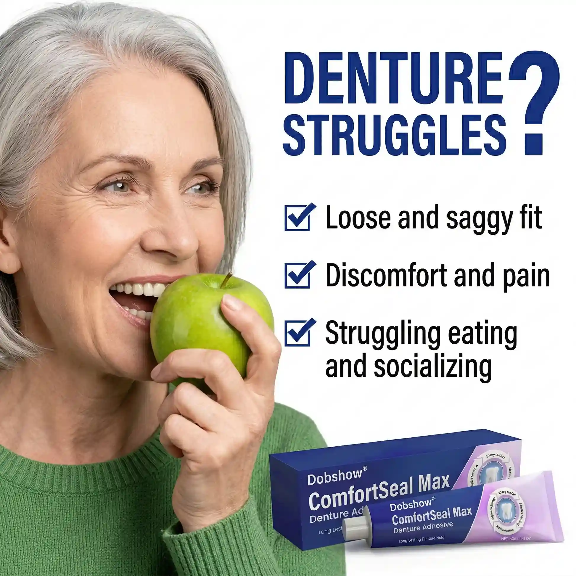ComfortSeal Max Denture Adhesive - Image 8