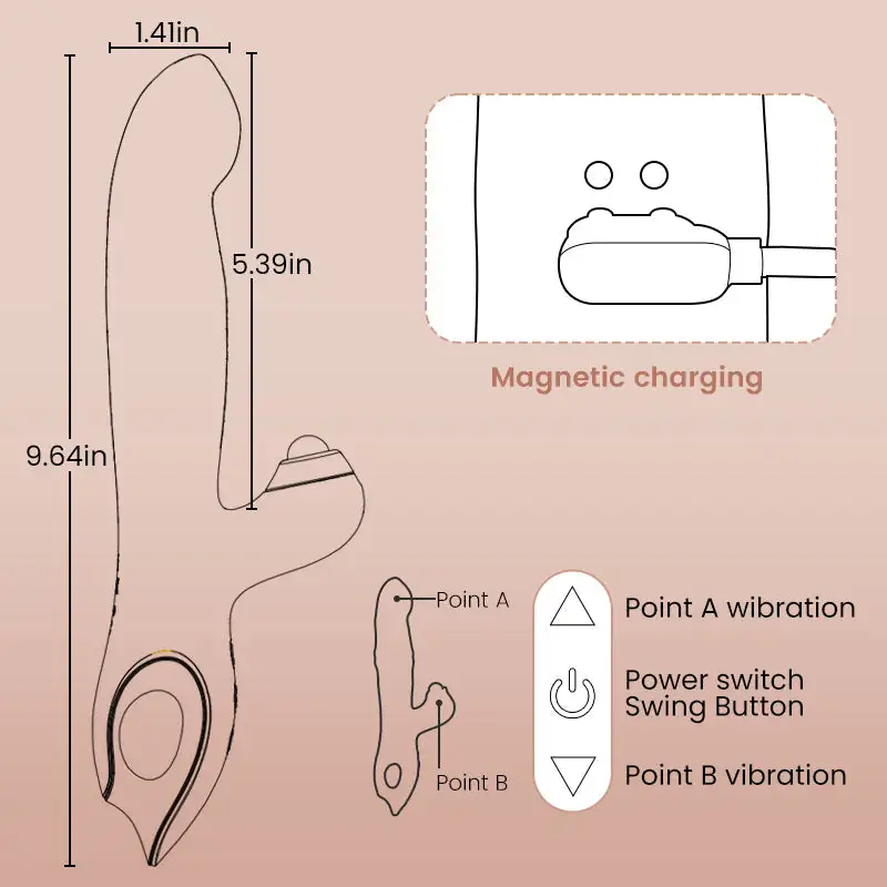 Yagoo Wiggling G Spot Vibrator - Image 3