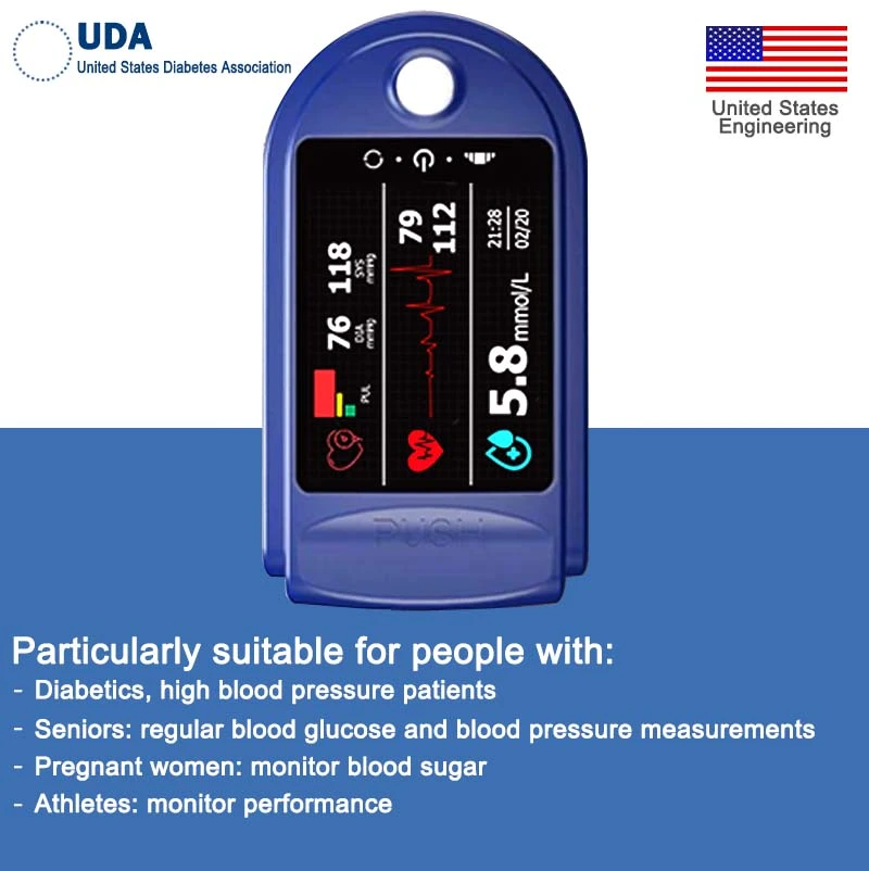High Precision Non-invasive Glucose Meter 👨⚕️Clinical certification & 99.9% Accuracy - Image 13